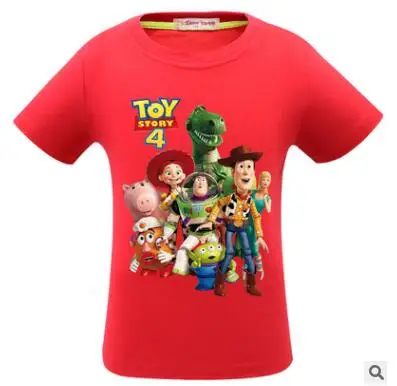 2019 модная футболка с забавным принтом для маленьких девочек История игрушек