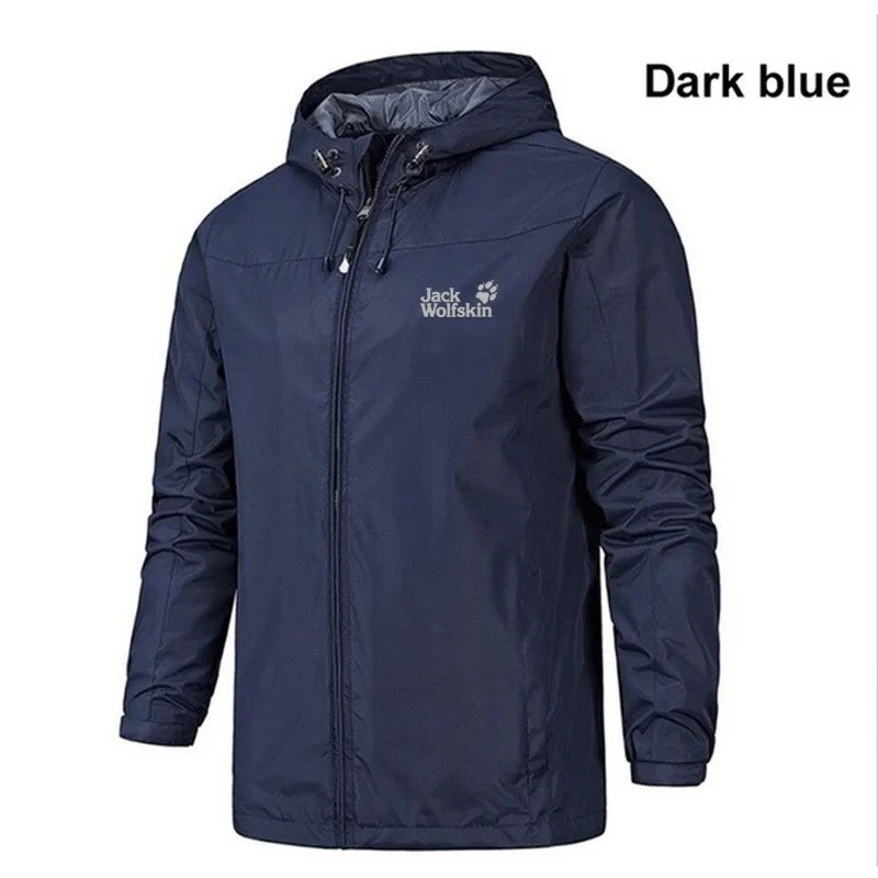 

Новая весенне-осенняя тонкая ветрозащитная и водонепроницаемая Мужская и женская уличная куртка J, A, C, K с мягким покрытием и капюшоном боль...