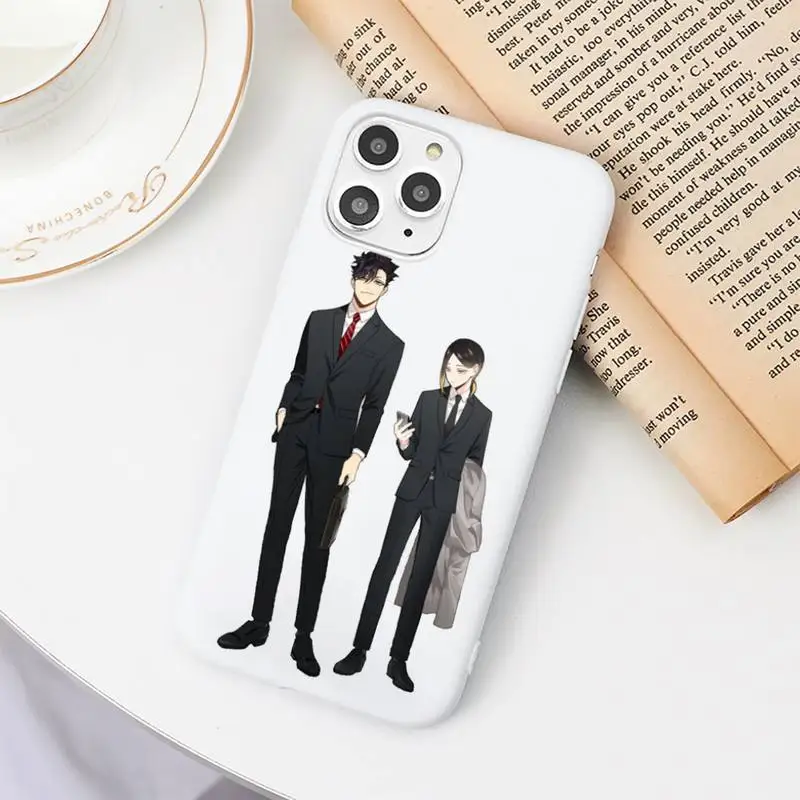 

Anime volleyball boy Kuroo Tetsurou Phone Case Candy Color White for iPhone 11 pro XS MAX 8 7 6 6S Plus X 5S SE 2020 XR
