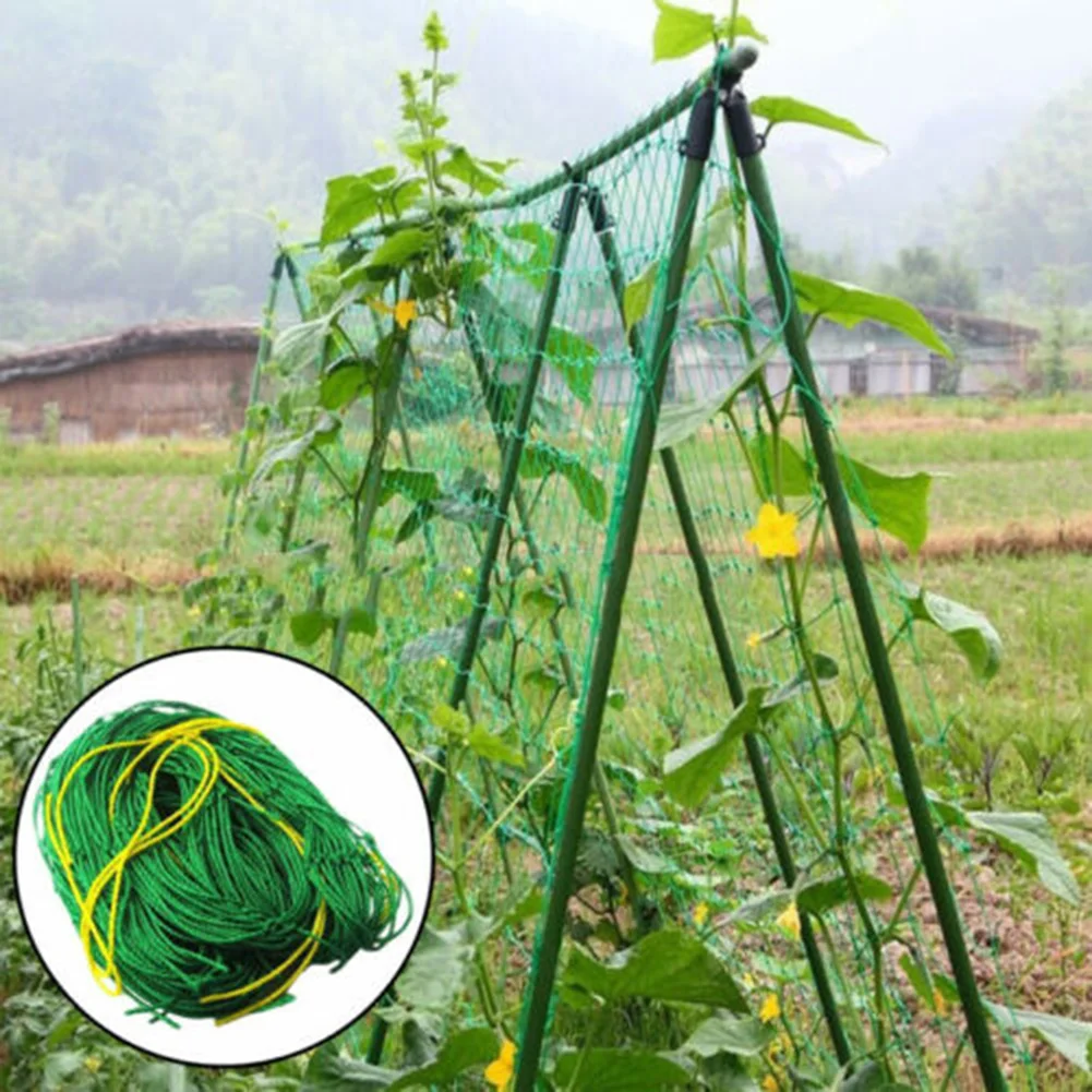 Садовая сетка для скалолазания пластиковая опора Clematis Pea Bean Trellis I88|Цветочные