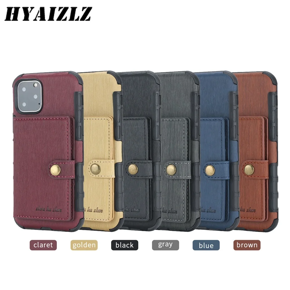 Чехол бумажник для iPhone 12 Mini 11/12 Pro Max XS XR se 8/7/6/6 S Plus кожаный|Чехлы-портмоне| |
