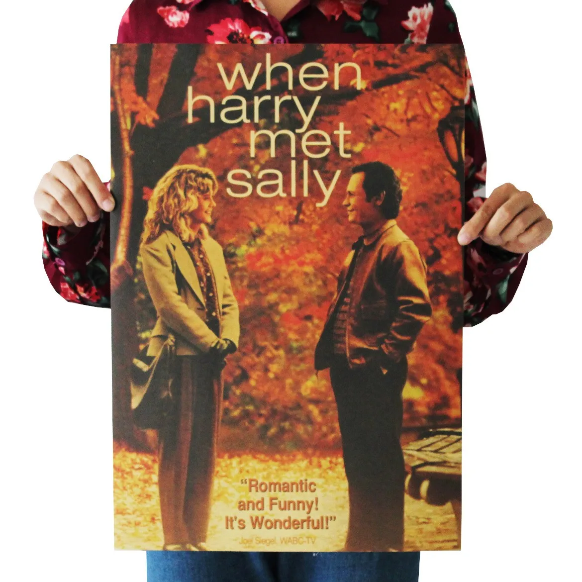 

movie When Harry met Sally Kraft Paper Poster Home Wall Room Decoration Painting 50.5x35cm