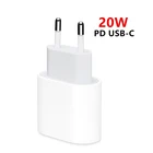 Сетевое зарядное устройство PD 20 Вт USB Type-C для Apple Quick Charge 3,0 QC 18 Вт USBC для iPhone 13 12 Pro Max