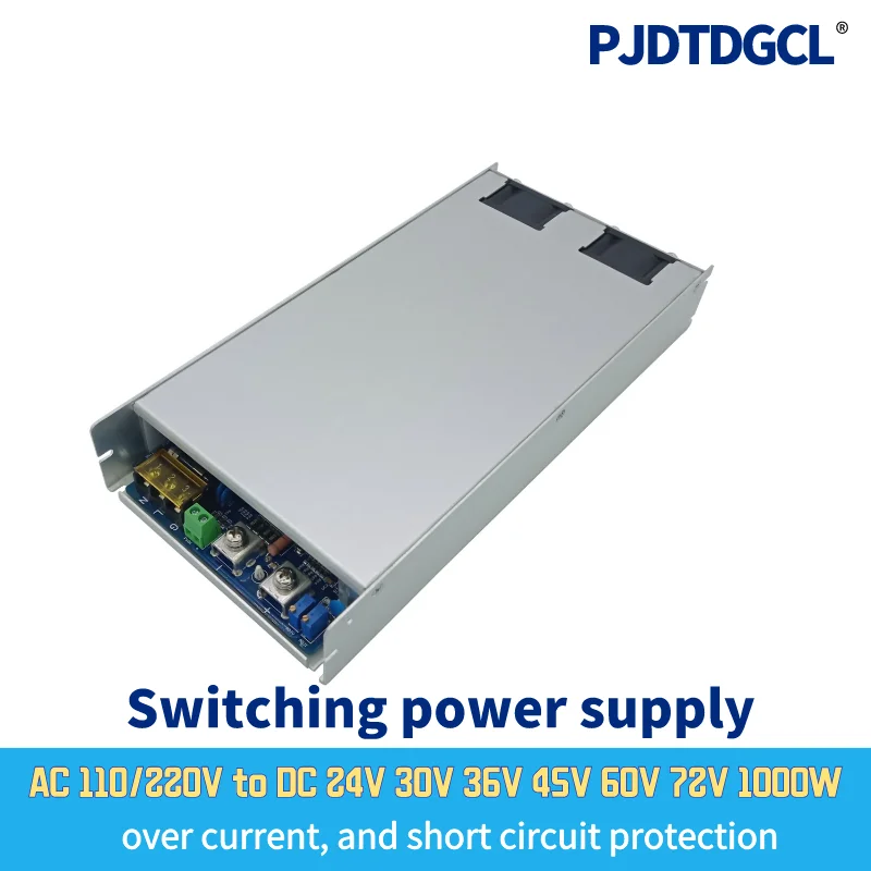 

0-24V 30V 36V 45V 48V 60V 72V 110V 150VAdjustable 1000W (PFC) Switching Power Supply For Led 1000W 110V/220V Ac To Dc Smps