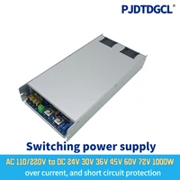 0 24v 30v 36v 45v 48v 60v 72v 110v 150vadjustable 1000w pfc switching power supply for led 1000w 110v220v ac to dc smps