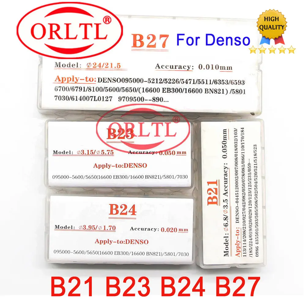 Регулировочная прокладка ORLTL B21 B23 B24 B27 Common Rail тонкая для форсунок DENSO | Автомобили