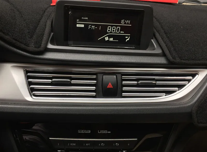 3M u-образная Автомобильная вентиляционная решетка обода для suzuki grand vitara honda civic 2004 audi a1 subaru legacy grand vitara
