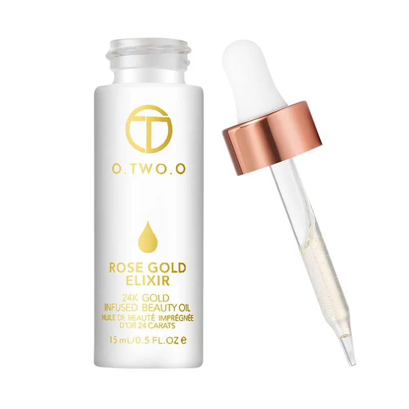 24k Rose Gold Elixir Skin Make Up Oil Face Essential Before Primer Foundation Moisturizing | Красота и здоровье