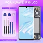 ЖК-дисплей Catteny для Huawei P30, ЖК-дисплей для телефона, L29 с сенсорной панелью, стеклянный экран, дигитайзер в сборе с инструментами