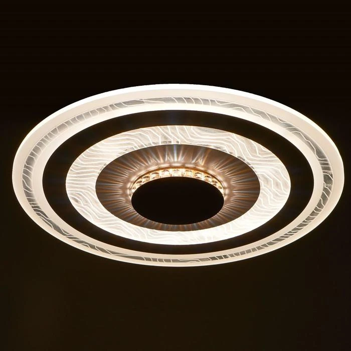 Светильник с ПДУ 74637/1 LED 108Вт диммер 3000-6000К белый 50х50х4 см 4941596