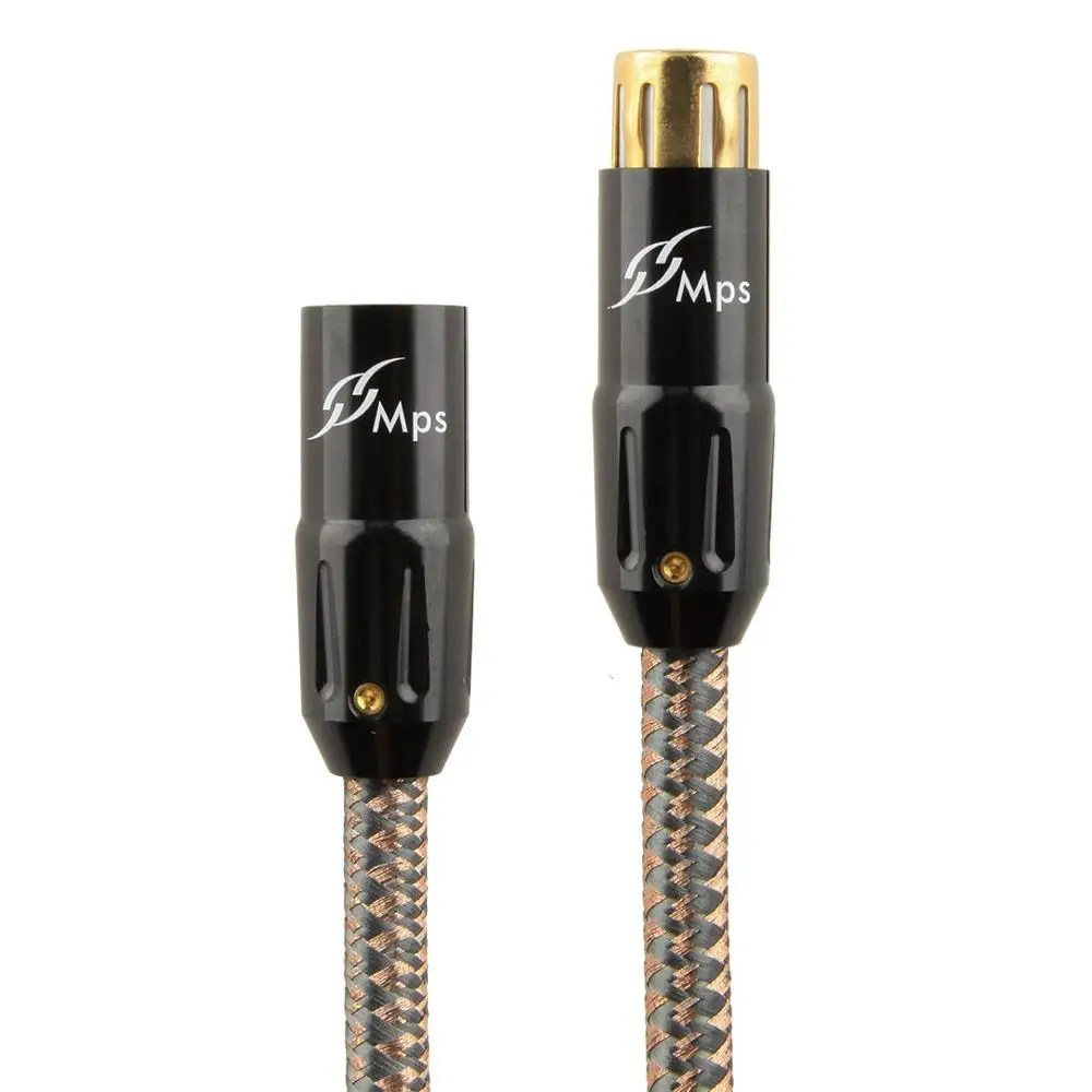 Hi end 6N OCC 24K позолоченный 3pin разъем XLR баланс аудио кабель для DVD CD DAC усилитель|audio