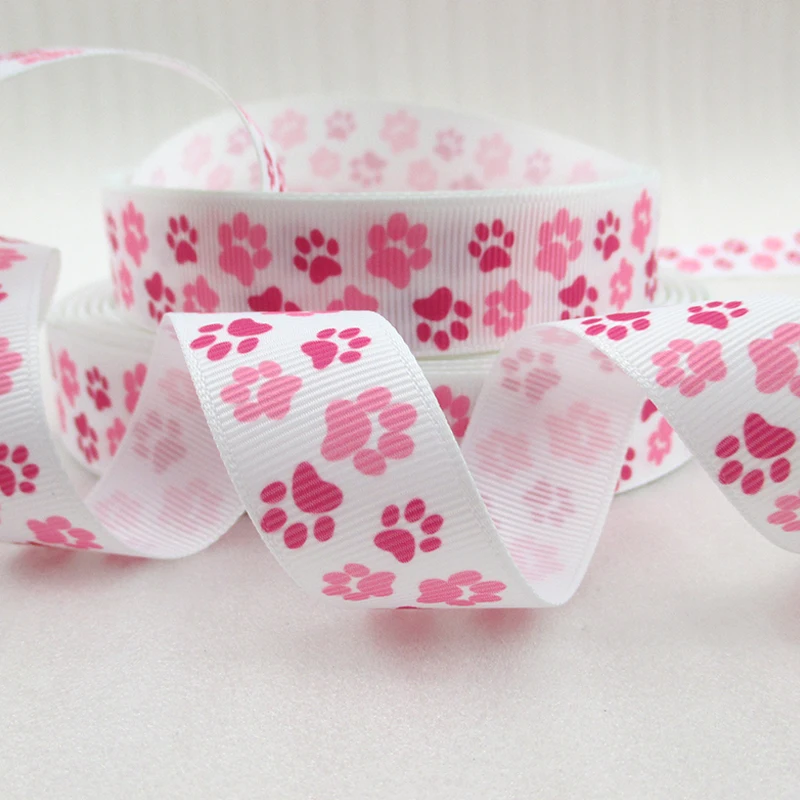 Декоративная лента из полиэстера 5 ярдов 7/8 дюйма 22 мм|david ribbon|princess grosgrain ribbonprinted
