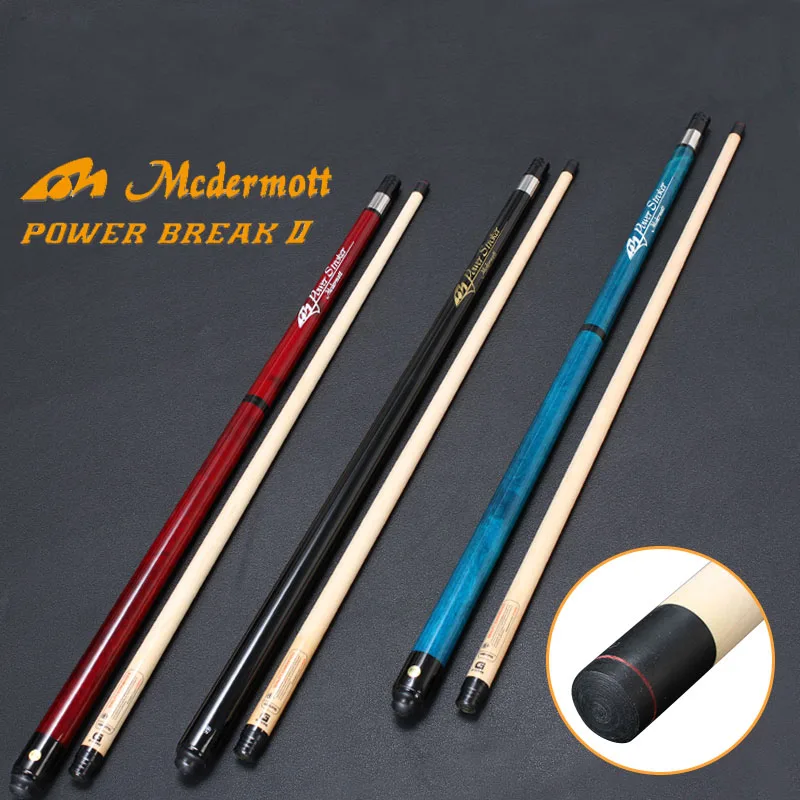 McDermott Break Cue 13 мм наконечник клен/пепел вал Jump красный/черный/синий цвета Варианты