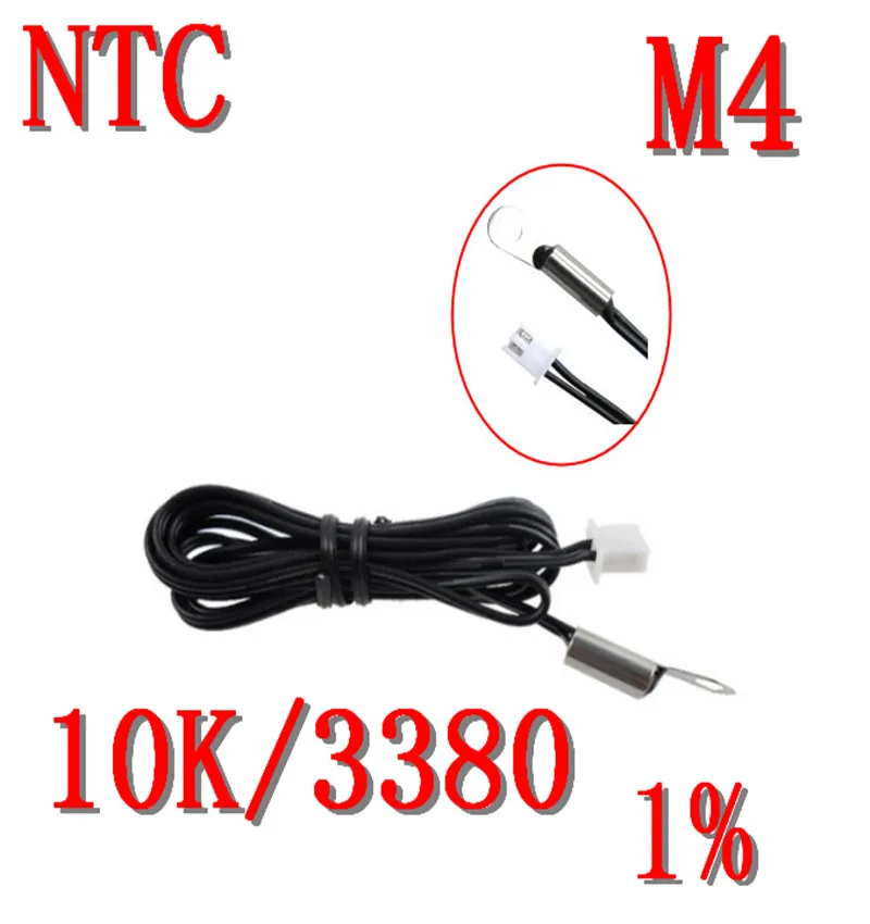 M4 винт ушной NTC Температурный датчик 10K/3380 термистор 10K значение B 3380 1% измерения