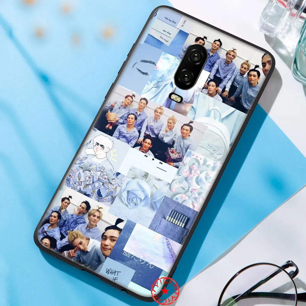 Мягкий силиконовый чехол Kpop GOT7 для oneplus 5 5t 6 6t 7 Pro |