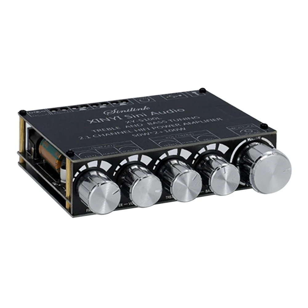

Amplifier Board Bass Theater Channel HIFI Power Subwoofer Amplifier Board Bluetooth-compatible 2.1 Channel Audio Stereo
