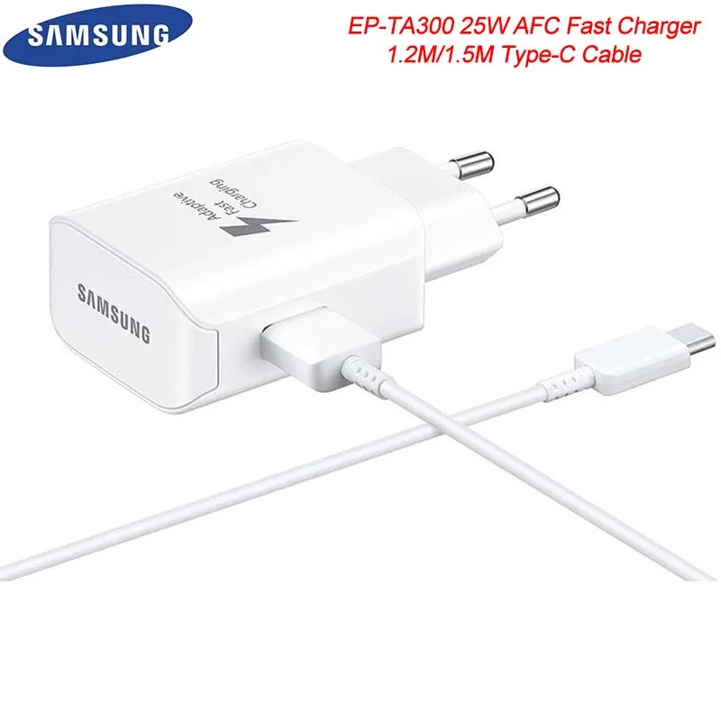 25 Вт Samsung адаптивный адаптер для быстрой зарядки AFC USB 3 0 Type C кабель передачи