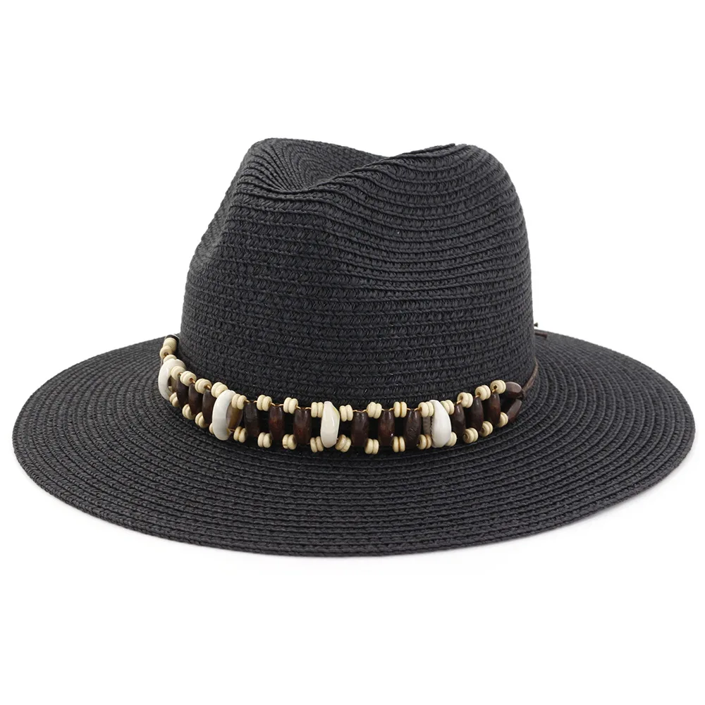 Летние пляжные break Защита от солнца в виде ракушки шарик соломенная шляпа Кепка