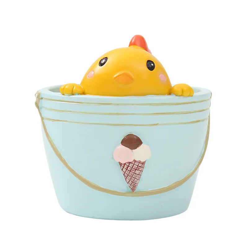 Оптовая продажа горшок для суккулентов милый цветочный животных создания