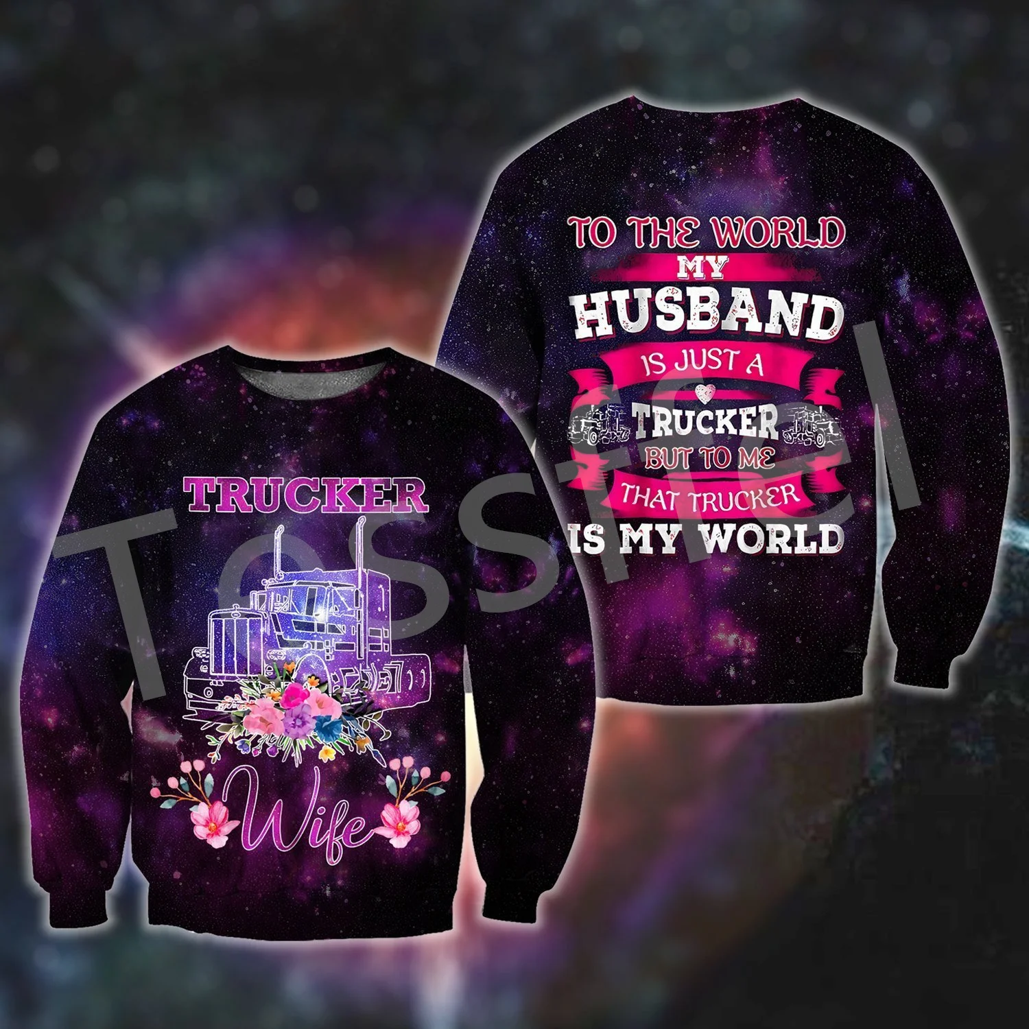 

Tessffel Newest Worker Truck Driver Trucker 3DPrint Streetwear NewFashion Tracksuit Harajuku Autumn Funny Hoodies Men/Women B-20