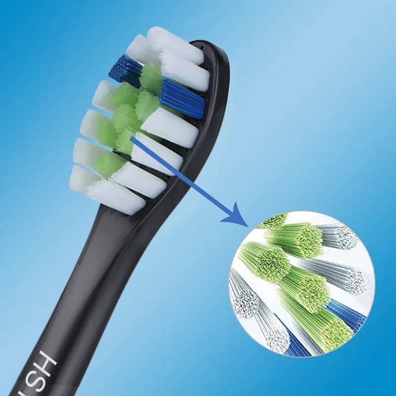 8 шт. YH729 сменные насадки для зубных щеток Phillips Sonicare DiamondClean/ProtectiveClean Gum Health HX6068