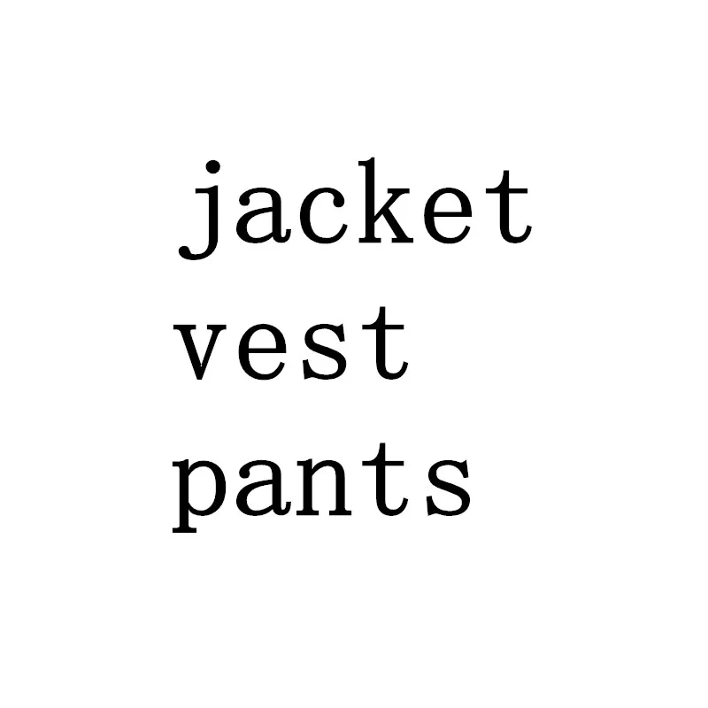 jacket pants vest Индивидуальный заказ, высокое качество, мужской шерстяной клетчатый твидовый костюм, мужской индивидуальный Свадебный костюм, мужской костюм, приталенный костюм - Цвет: jacket pants vest