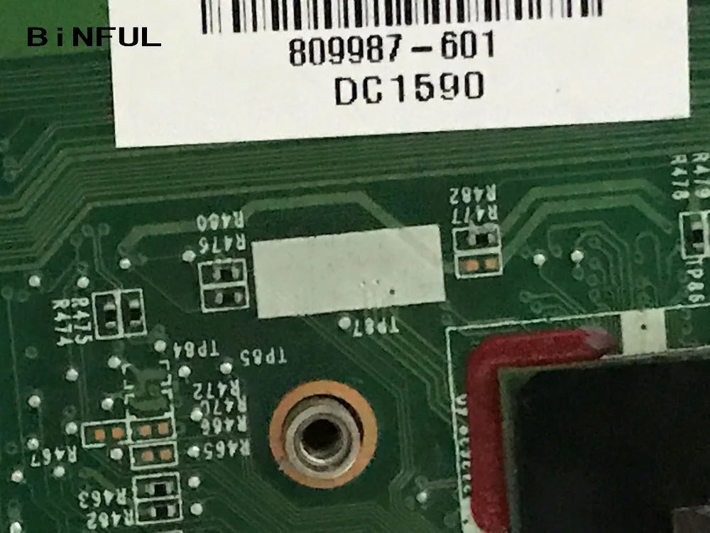 BiNFUL,, товар. DAY22AMB6E0 материнская плата для hp 17-P/17Z-P, ноутбук MAINBOARD.809987-601/809987-001/809987-001