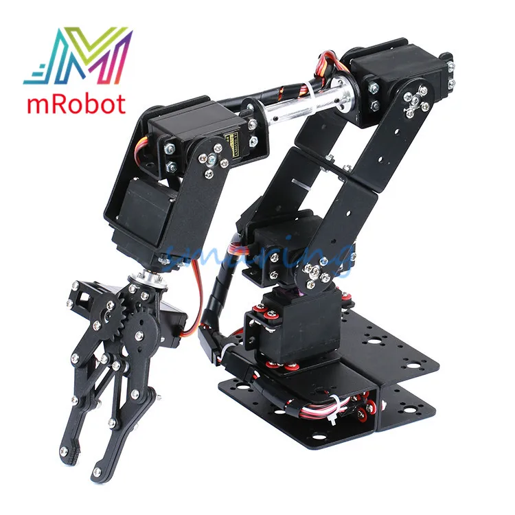 Магнитный зажим 6DOF коготь с пультом дистанционного управления MG996R для Arduino DIY RC