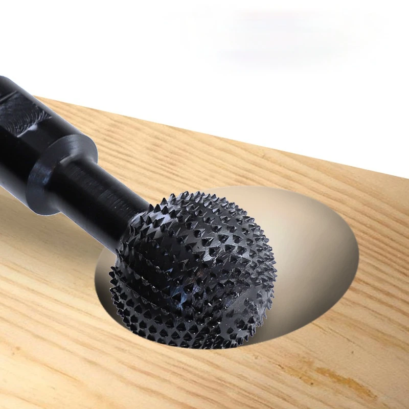 

Spherical Wood Groove Carving Knife Grinding Head Angle Grinder Ball Type Rotary File Woodworking Grinding Production Tool