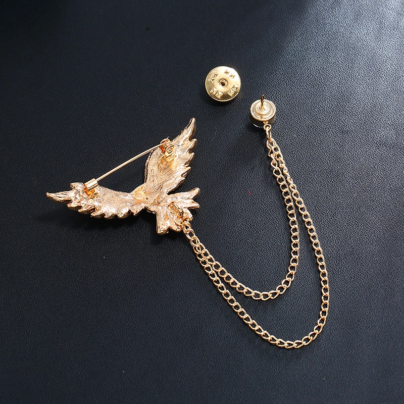 1 шт. Винтажная брошь в форме орла для костюма аксессуары одежды | Дом и сад