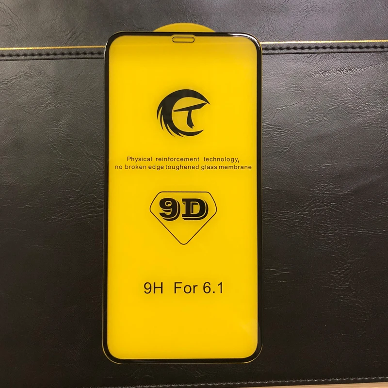 Защитная пленка 9D для iphone XR X XS Max 8 7 6S 6 Plus SE 12 mini из закаленного стекла с полным