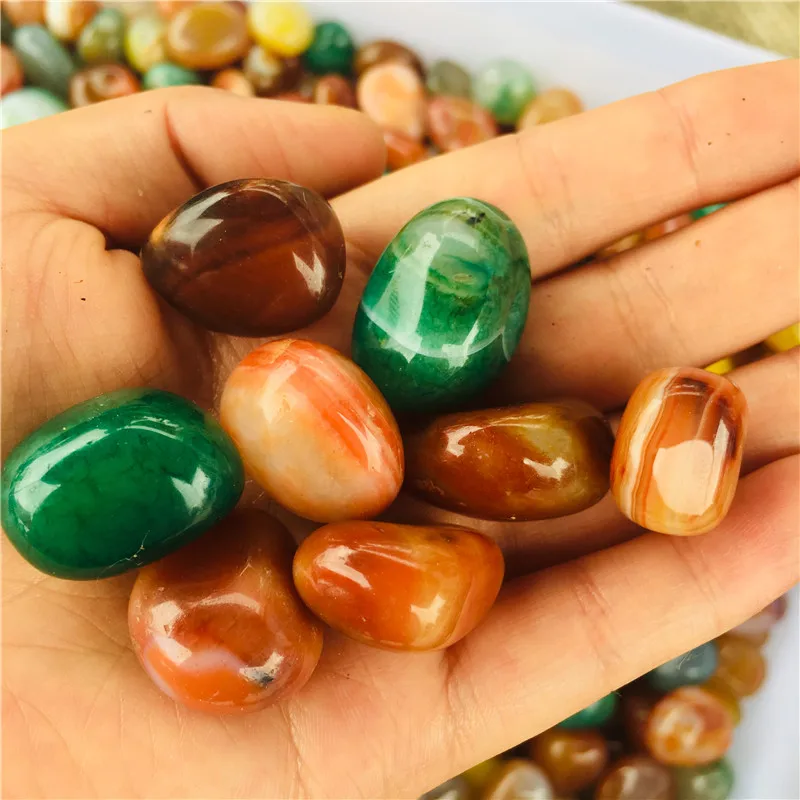 100 г натуральный кристаллический агат образцы минералов | Дом и сад