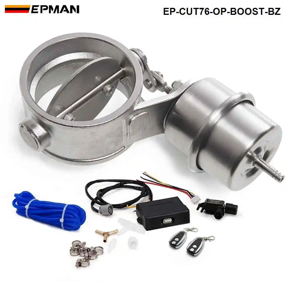 Комплект регулирующих клапанов выхлопных газов с усилителем привода вырез 3