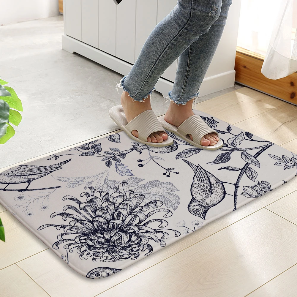 Silstar Tex винтажный цветочный коврик для дома детские ковры игры противоскользящая