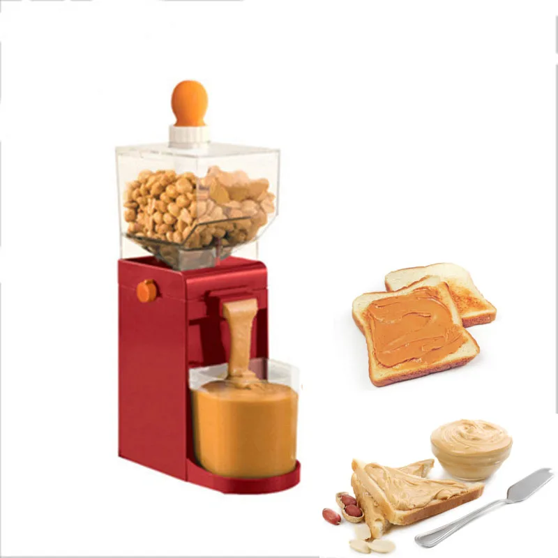 Household Electric Peanut Butter Machine Deep-fried Peanut Butter Maker Cereal Crush Cashews Almonds Grinding Machine