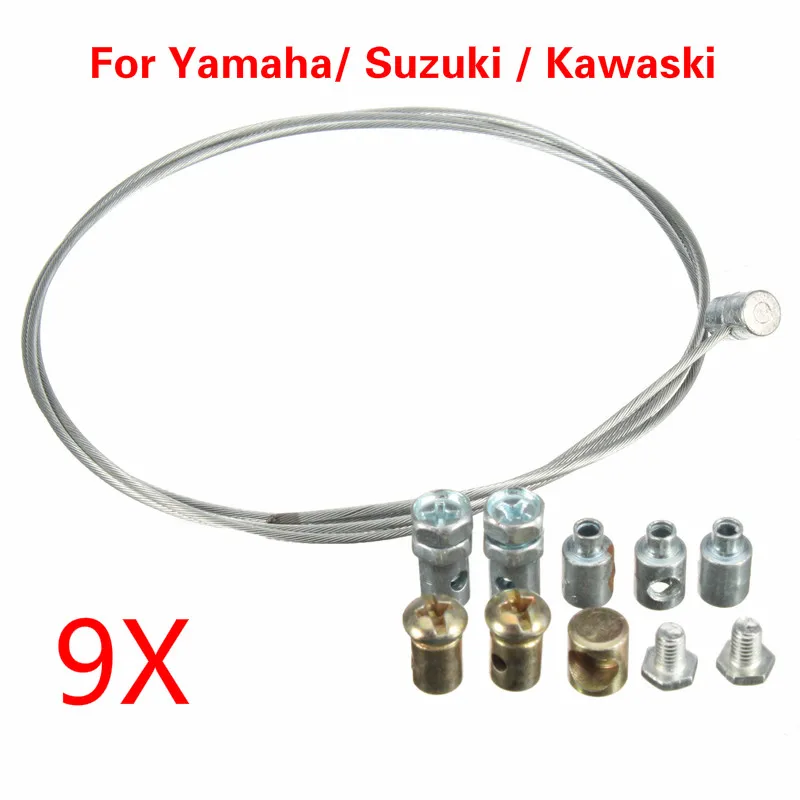 9 шт./компл. универсальный мотоцикл аварийных акселератор управления дроссельной