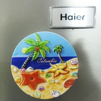 qiqipp caribbean travel commemorative fridge magnet silkscreen cartoon high end ocean beach magnetic stickerv