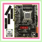 Дисконтная материнская плата X99 для компьютерного оборудования, материнская плата с разъемом M.2 NVMe, процессор Intel Xeon 2695 V3 RAM 64G(4*16G) DDR4 2400