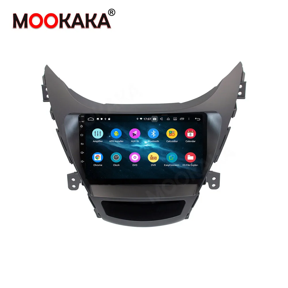 Android 10 0 gps-навигация dvd-плеер для Hyundai Elantra (MD) 2011-2013 мультимедийный плеер головное