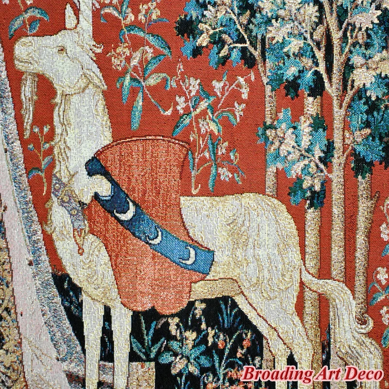 Гобелен средневековый настенный жаккардовый 100% х 139 см 107|Гобелен| |