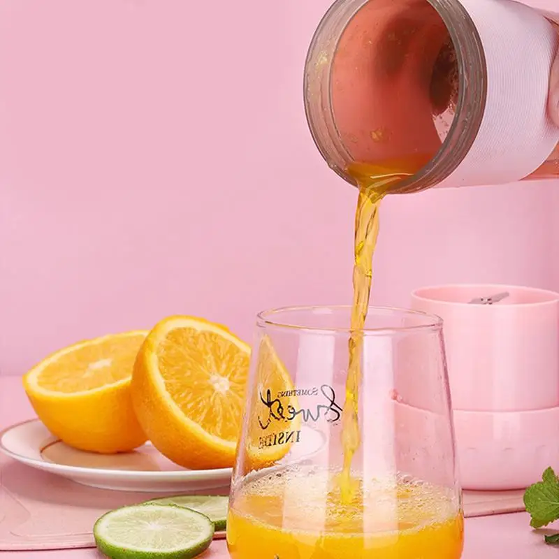 Новая портативная соковыжималка USB 300 мл домашняя перезаряжаемая зеркальная