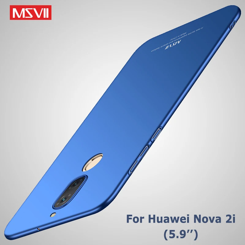 Чехол для Nova 2 тонкий матовый чехол Msvii Huawei S I жесткий из поликарбоната 2i чехлы