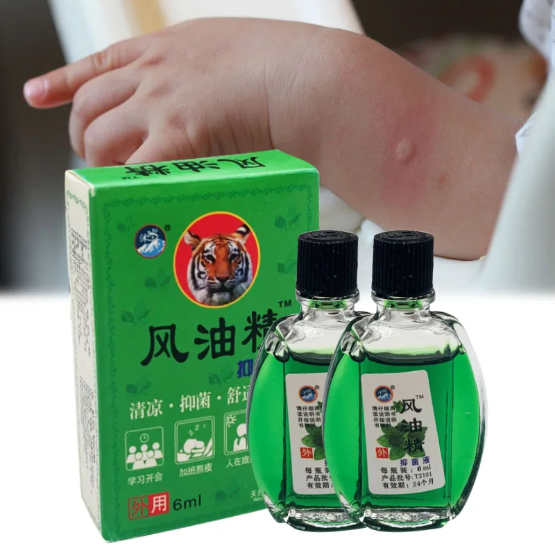 

6ml Fengyouqing Mosquito Repellent Antipruritic Refreshing Anti Motion Sickness Antiemetic Relieve Pain Liquid Medical Oil
