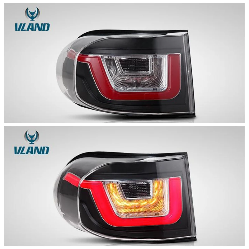 VLAND завод для автомобиля задний светильник LAND CRUISER FJ 2007 2009 2012 2019 светодиодный с