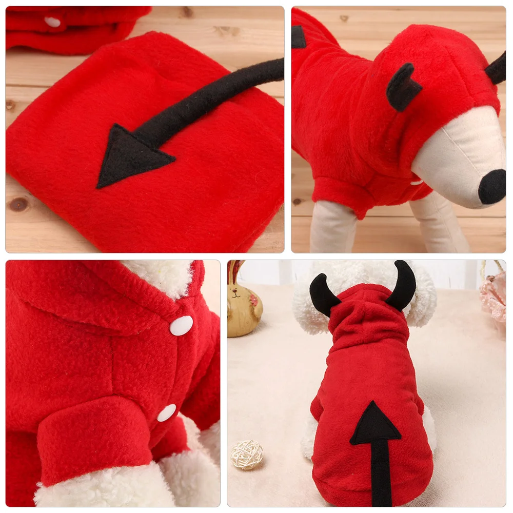 

1pc Halloween Devil Pet Clothes Winter Clothes Casual Costume Pet Supplies