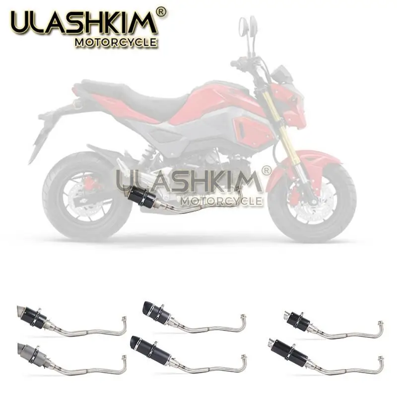 M3 мотоцикл полная система глушитель среднего подключения трубы слипоны для HONDA