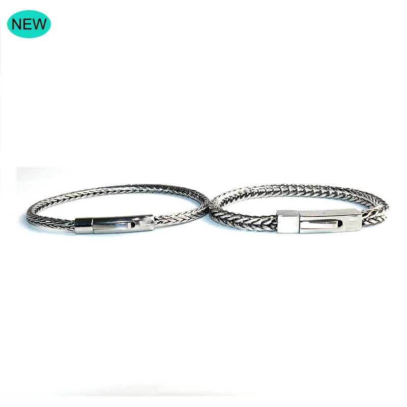 Женский Байкерский велосипед мотоцикл 316L цепь из нержавеющей стали браслет