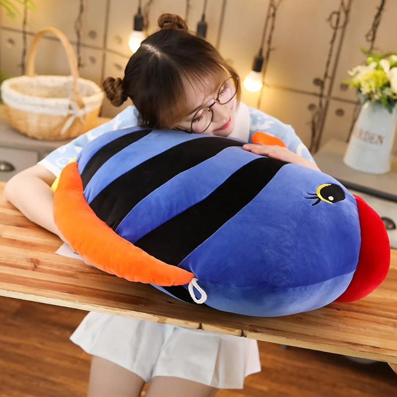 Милый СОФТ цветные Тропические рыбы peluche мягкие игрушки животные Подушка-холдинг