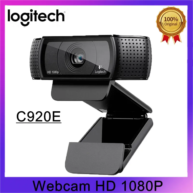 Оригинальная веб камера Logitech C920E HD Pro 1080P с автофокусом Широкоформатная Запись