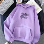 Осенняя толстовка с буквенным принтом в стиле Харадзюку 2019, Модный женский пуловер, уличная одежда, крутые фиолетовые толстовки большого размера для девушек, Женская толстовка
